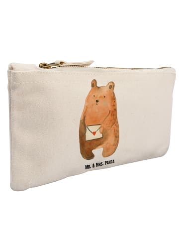Mr. & Mrs. Panda pencil case Bär Liebesbrief ohne Spruch in Weiß