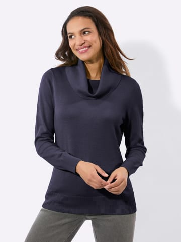 WITT WEIDEN Rollkragen-Pullover in marine