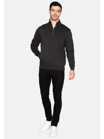 Threadbare Langarmshirt Patrick in Black