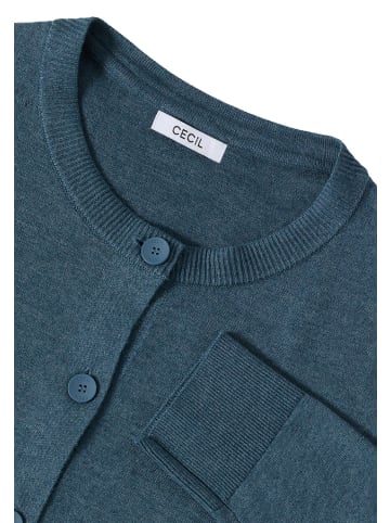 Cecil Strickjacke mit Knopfleiste in Blau