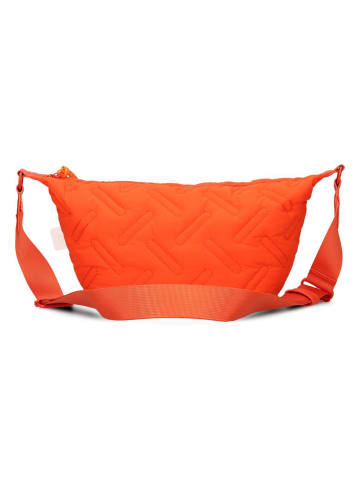 Zwei Cleo Umhängetasche 36 cm in papaya