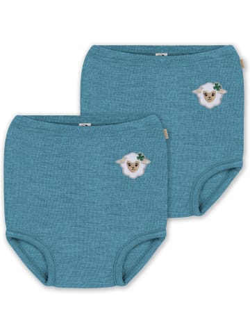 Normani Outdoor Sports 2er Pack Baby Merino Windelhose Tokoroa in Blau