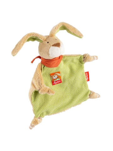 Sigikid Schnuffeltuch Hase Wombel Bombel in Grün/Beige