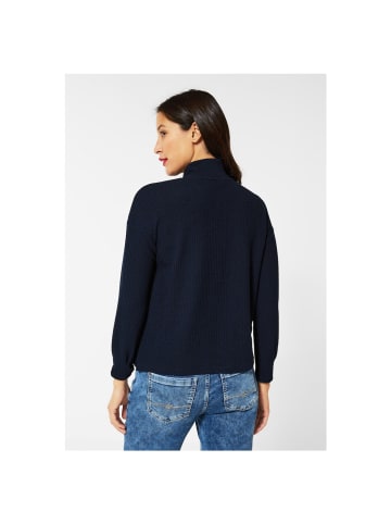 Street One Sweatshirt in deep blue