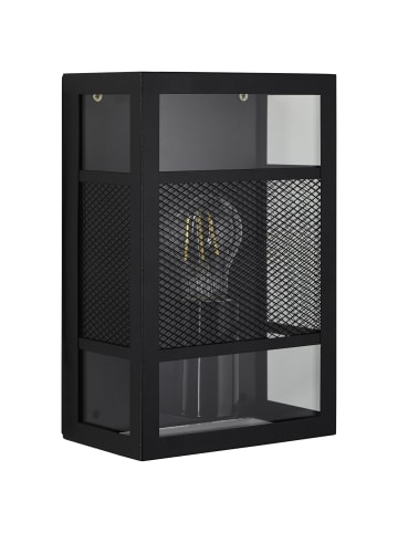 Brilliant Getta Außenwandleuchte in schwarz