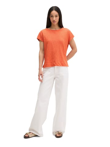Marc O'Polo DfC T-Shirt loose in Warm Orange