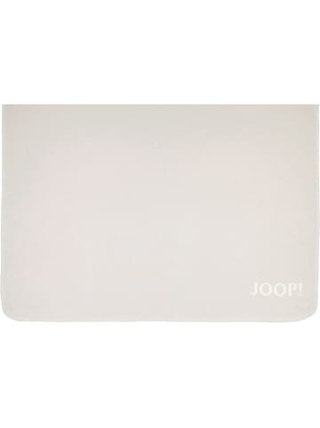 JOOP! JOOP! Wohndecken Uni-Doubleface rauch-ecru in rauch-ecru