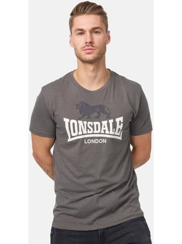 Lonsdale T-Shirt "Gargrave" in Grau