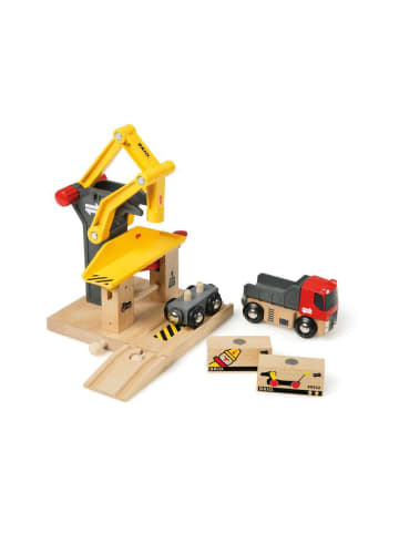 Brio Brio Aktionsspiel Frachtverladestation in bunt