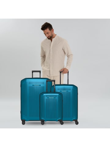 Smartbox Edition 02 4 Rollen Kofferset 3-teilig in ocean blue metallic