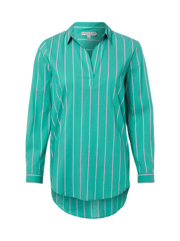Marie Lund Bluse in grün rosa - 0005