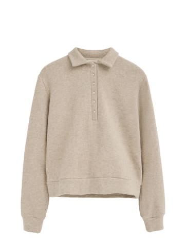 Polo Club Poloshirt WOMAN ARI POLO LONG SLEEVE REGULAR FIT in Beige