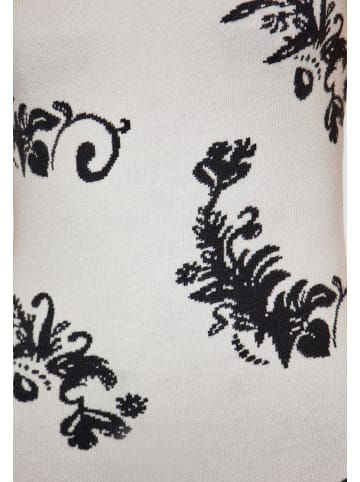 IZIA Damen Kleid in WOLLWEISS SCHWARZ