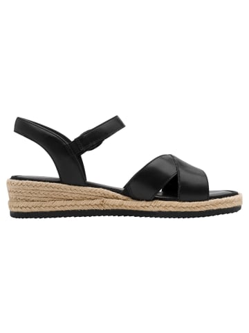 Tamaris WIDE FIT Sandalette in BLACK NAPPA