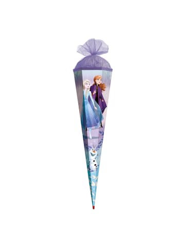 ROTH Schultüte groß Disney Frozen 85 cm in Lila