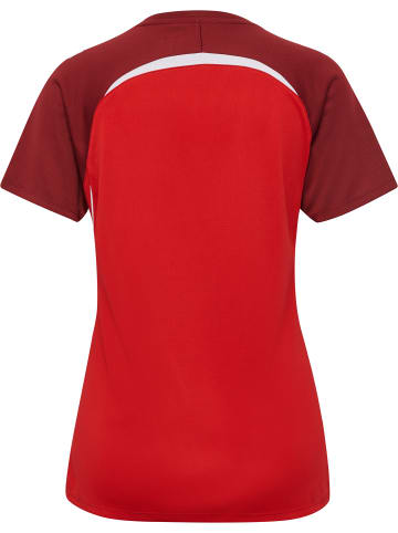 Hummel T-Shirt Hmllead Damen in TRUE RED/MAROON