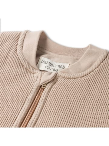 Hofbrucker Baby Winter Schlafsack mit Füßen MATTI in Taupe