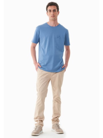 Organication T-Shirt "MOR17821" in Coronetblau
