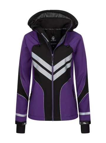 Rock Creek Jacke in Violett