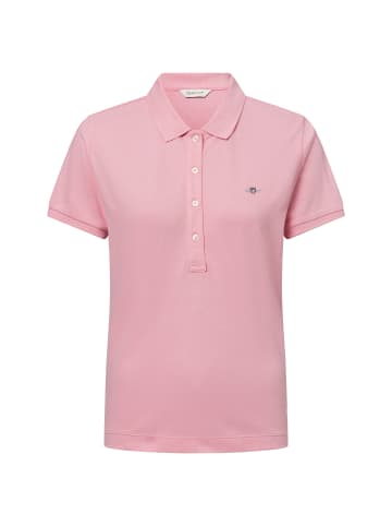 Gant Poloshirt SLIM SHEILD CAP SLEEVE in altrosa - 0006