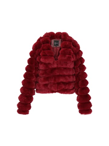 faina Women Jacket in wine red