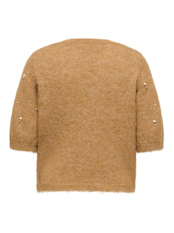 ONLY Carmakoma Strickpullover in Foxtrot 1