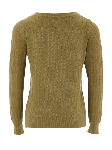 Albee Women Strickpullover in Oliv