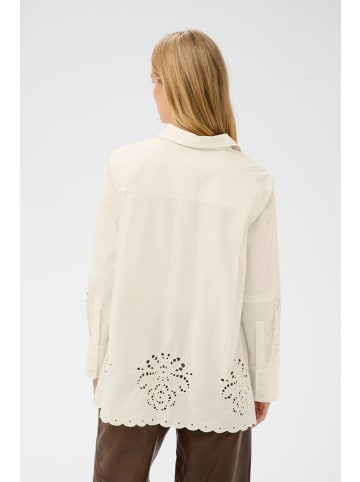 PART TWO Langarm - Hemd AnnalinePW Lockere Passform in Whisper White