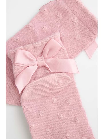 Coccodrillo Socken in gedämpftes Rosa