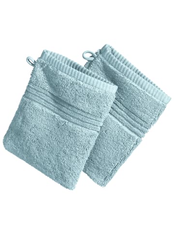 Erwin Müller Frottier Waschhandschuh 2er-Pack Konstanz in bleu