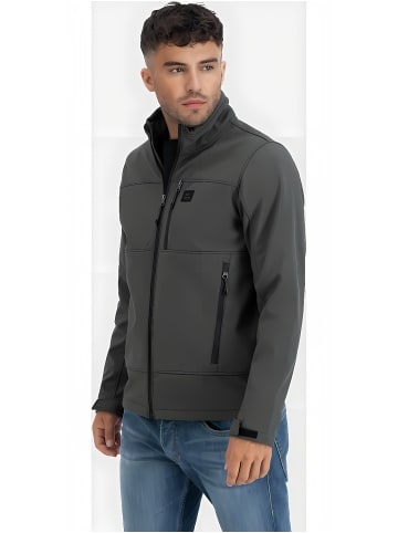 Vintage Industries Softshelljacke in Grün
