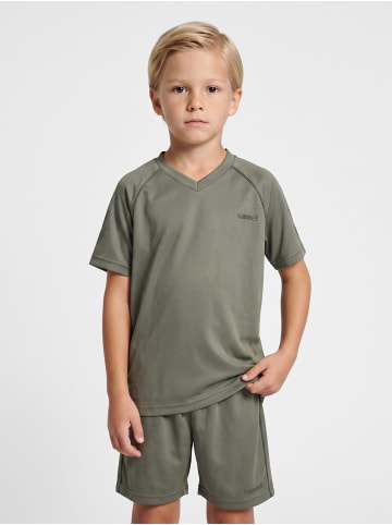 Hummel T-Shirt Hmljr Reg Kinder in CASTOR GRAY
