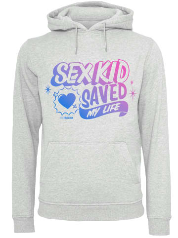 F4NT4STIC Hoodie Sex Education Sex Kid Blend Netflix TV Series in grau meliert