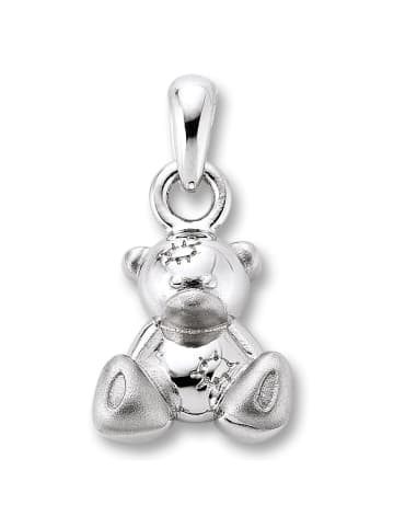 ONE ELEMENT  Teddybär Anhänger aus 925 Silber in silber