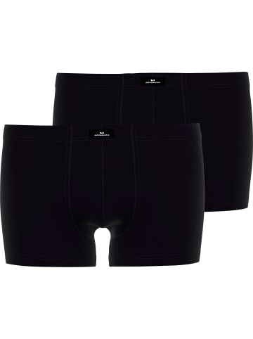 Götzburg Baumwolle, Single-Jersey Pants 2er-Pack in schwarz