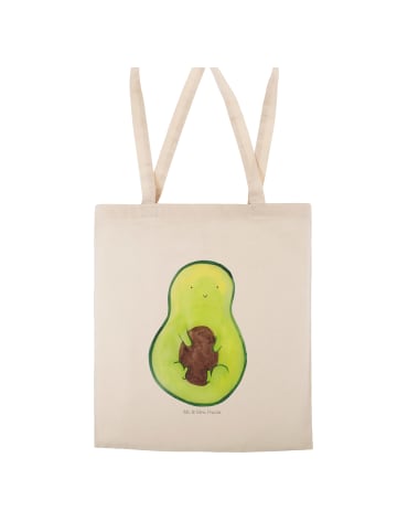 Mr. & Mrs. Panda Shopper Avocado Kern ohne Spruch in Creme
