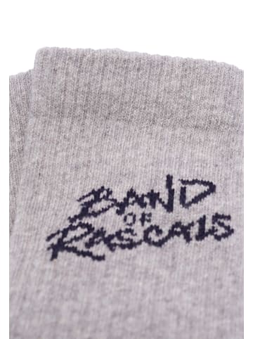 Band of Rascals Socken " Signature: " in blau