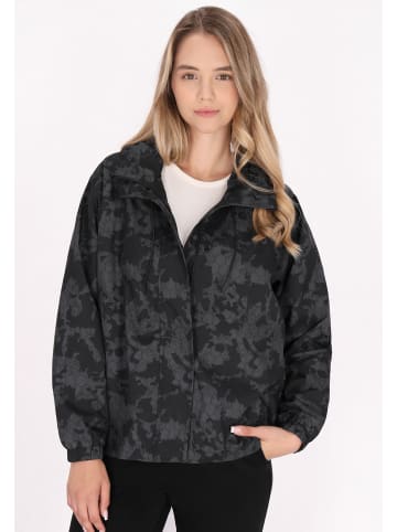 myMO ATHLSR Oversized Anorak in Dunkelgrau Schwarz Camouflage
