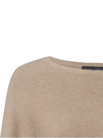Franco Callegari Strickpullover in taupe - 0002