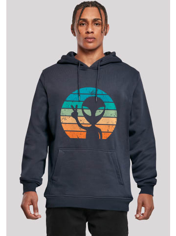 F4NT4STIC Hoodie Alien Piece Sonnenuntergang in marineblau