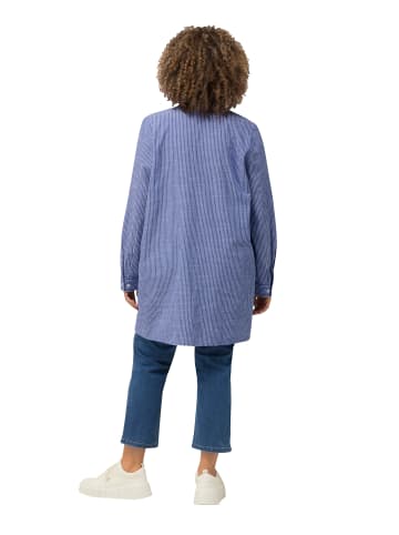 Ulla Popken Longtunika in kobaltblau
