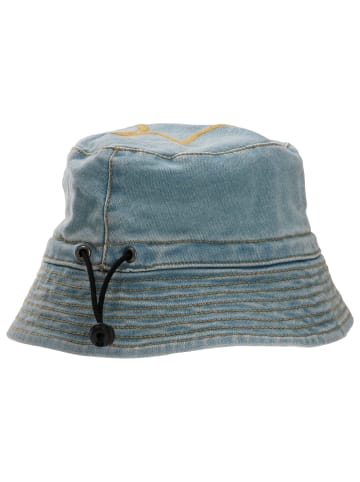 Villervalla Mütze Stretch Denim in hellblau