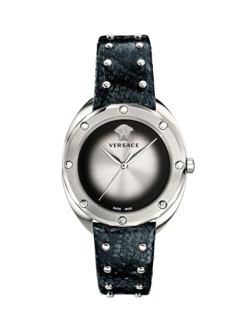 Versace Analoguhr für Damen in Schwarz