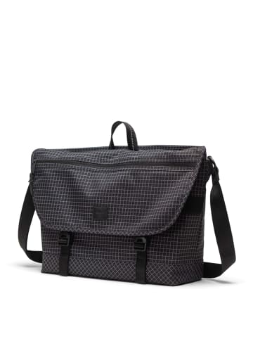 Herschel Cove Messenger - Umhängetasche 16" 38 cm (grid-black) in grid-black
