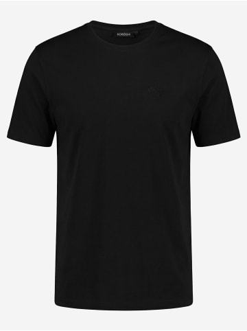 KOROSHI Pack mit 2 kurzarm-t-shirts in Schwarz