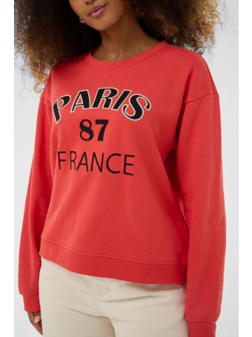 Cream Sweatshirt CRBisa Loose fit in Paprika