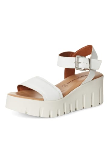 Tamaris Keilsandaletten in Weiß