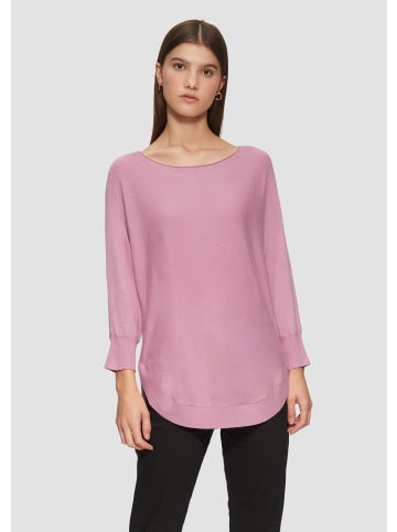 QS Strickpullover in 4176_altrosa