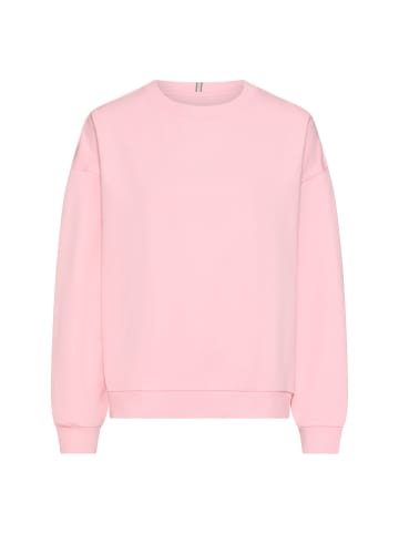 Camel Active Sweatshirt mit Backprint in Pink