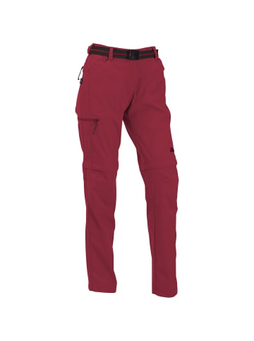 Maul Sport Zip-Off Outdoorhose Hamilton XT in Rot